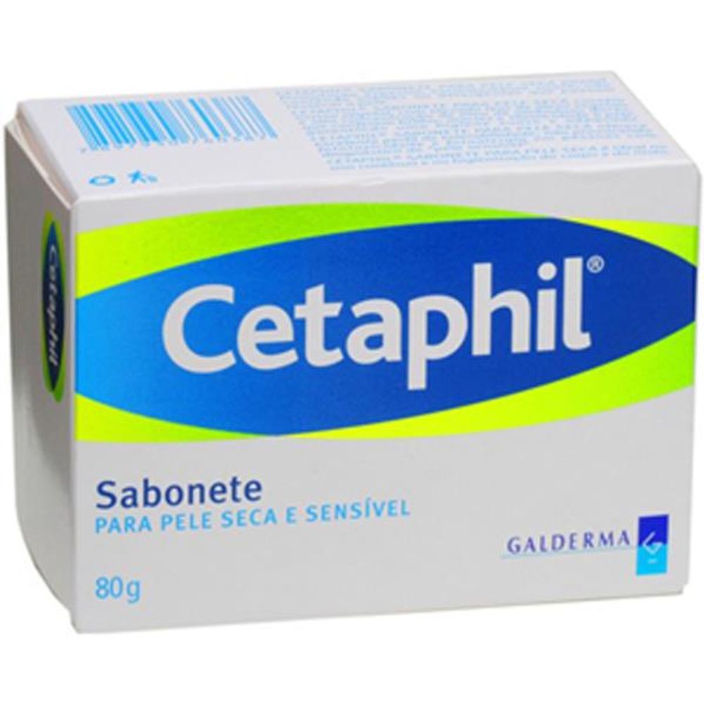Sabonete Cetaphil Pele Seca e Sensível 80g - Farma 22