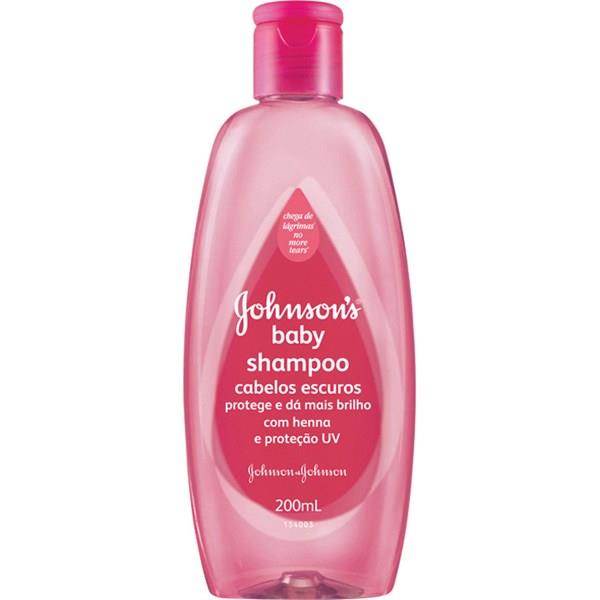 Shampoo Infantil Johnson Escuros 200ml