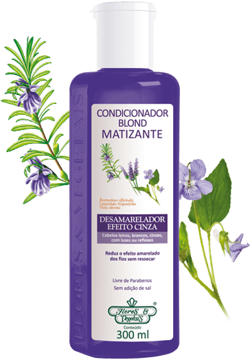 COND FLORES&VEG 300ML BLOND MATIZANT
