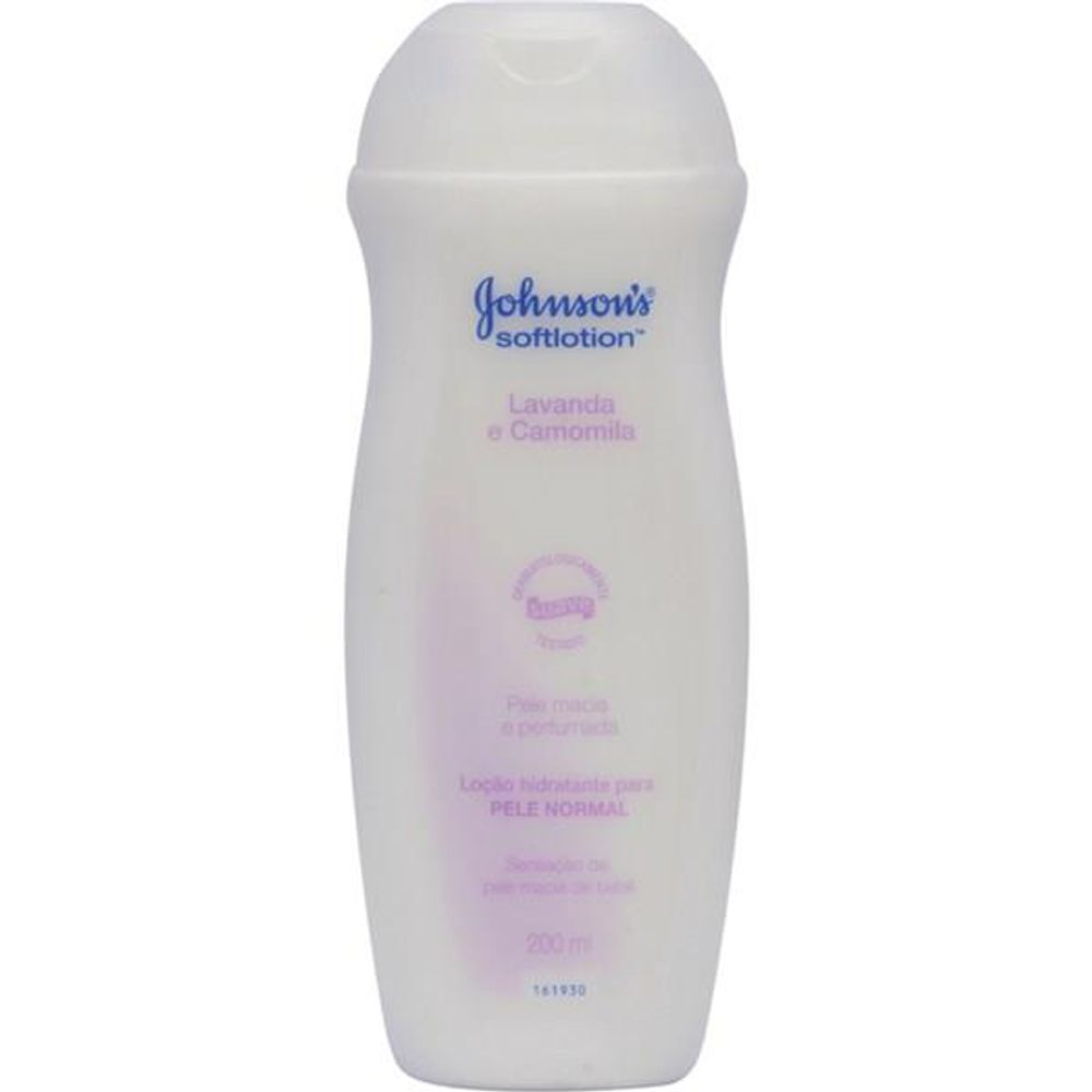 Loção Corporal Hidratante Johnson Lavanda e Camomila 200ml Farma 22