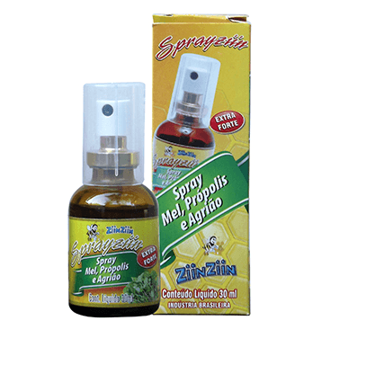 Spray Mel/Própolis/Agrião Zinzin 30ml