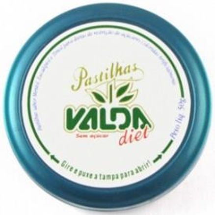 Pastilhas Valda Diet Mentol 50G preço