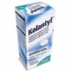 Kolantyl 240+144+90mg 6 comprimidos mastigáveis
