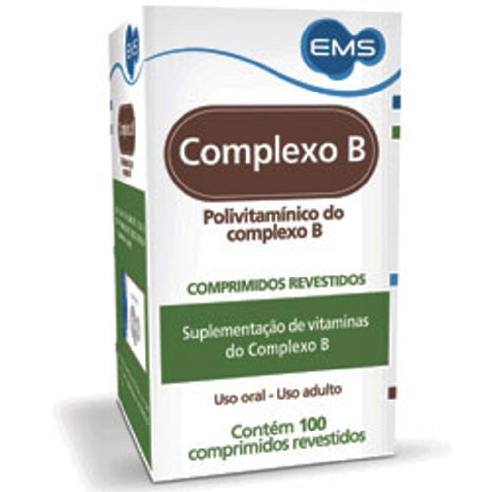 Complexo B 100 Comprimidos Revestidos - Farma 22