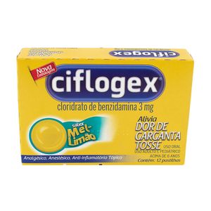 Ciflogex-Sabor-Mel-Limao-12-pastilhas