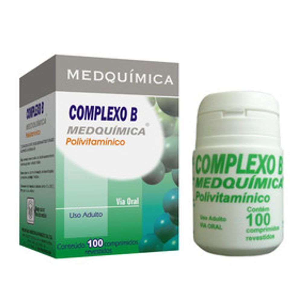 Polivitamínico Complexo B 100 Comprimidos - Farma 22