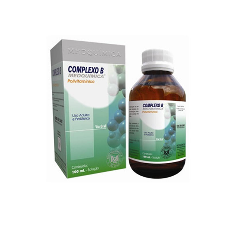COMPLEXO B 100ML MED QUIMICA