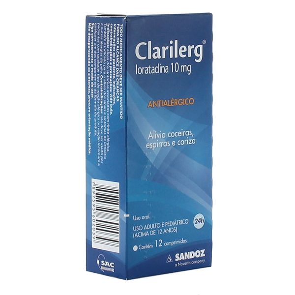 Clarilerg 10mg 12 comprimidos