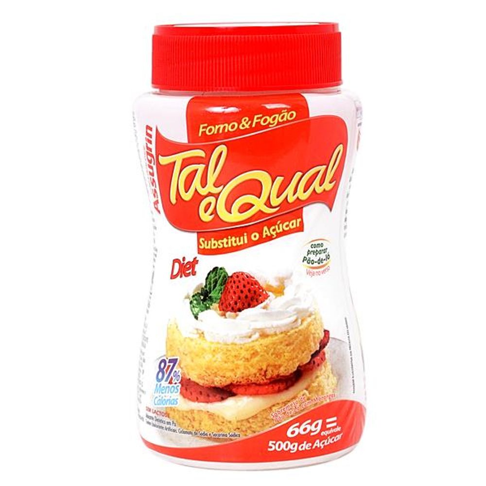 Adoçante Tal & Qual 66g - Farma 22