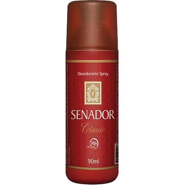 Desodorante Spray Senador Masculino Classic 90ml