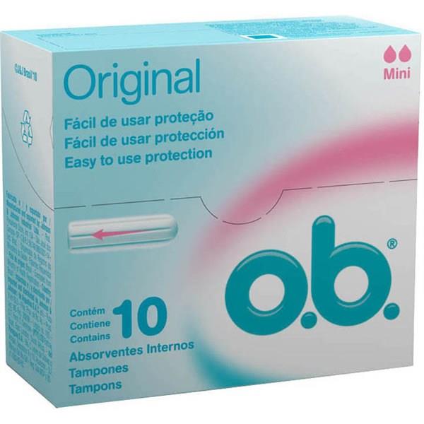 Absorvente Interno Ob c/ 10 Mini