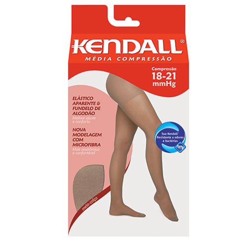 Meia Kendall 1631 Média Compressão Mel P