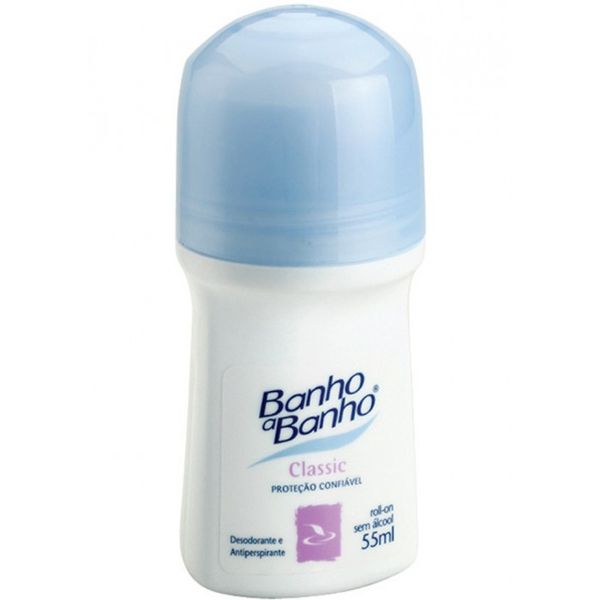 Desodorante Banho a Banho Roll On Classic 55ml