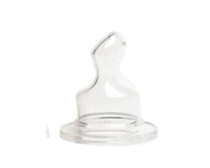 Bico de Mamadeira Silicone Bico Ortodôntico Tamanho 2 Maior 6 Meses Fly Colors