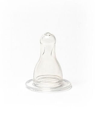 Bico de Mamadeira Silicone Bico Redondo Tamanho 2 Maior 6 Meses Fly Colors