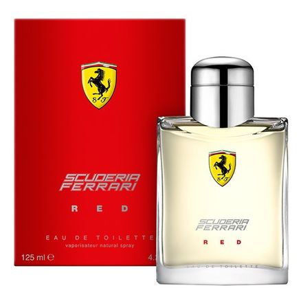 perfume ferrari red 125 ml