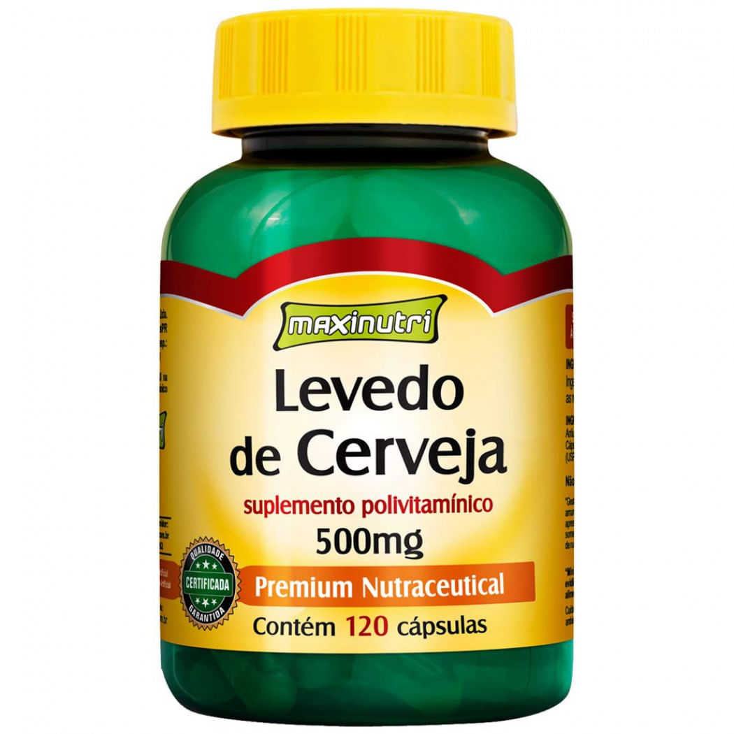 LEVEDO DE CERVEJA C/ 120 MAXNUTRI