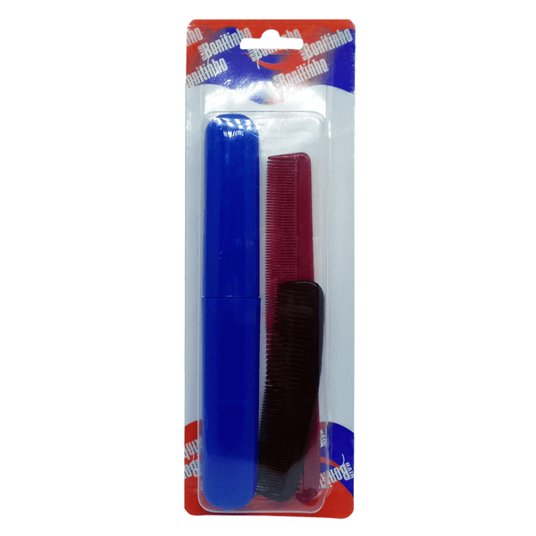 Kit Hair Bonitinho Porta Escova + 2 Pentes