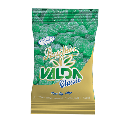 Pastilhas Valda Classic Sachê 12G preço
