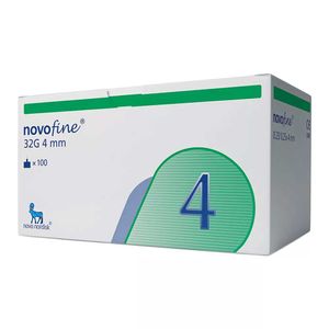 Agulha-Descartavel-Novofine-32G-4mm-para-Caneta-de-Insulina-100-Unidades