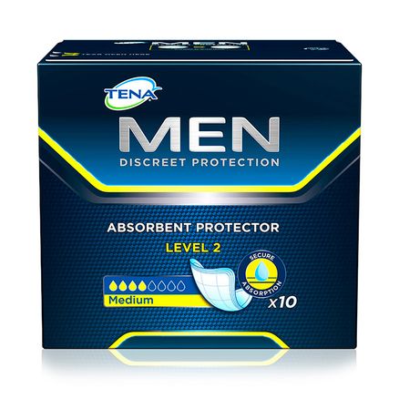 Absorvente-Masculino-Tena-for-Men-Level-2-10-unidades
