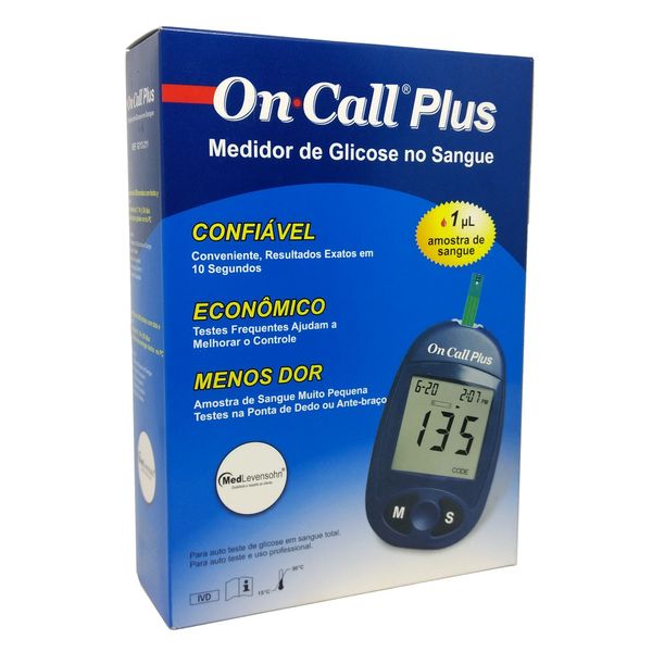 Kit para Controle de Glicemia On Call Plus