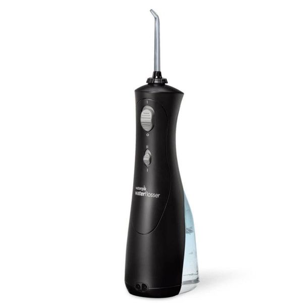 Irrigador Oral Waterpik WP462B Bivolt Preto com 2 Ajustes de Pressão e 4 Bicos