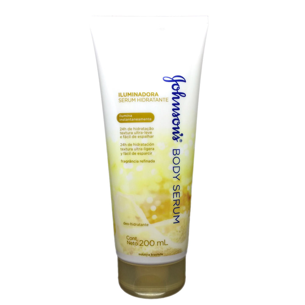 Serum Hidratante Johnson’s Body Serum Iluminadora 200ml Farma 22