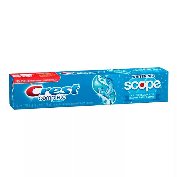 Creme Dental Crest Complete Scope Cool Peppermint 175g