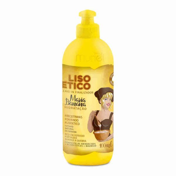 Leave-In Muriel Liso Ético Maria Banana Hidratação Lacradora 100ml