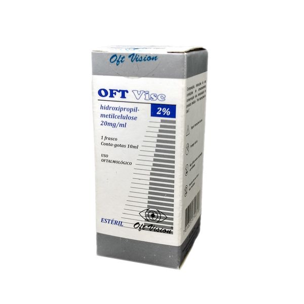 Oft Visc 2% Solução Oftálmica frasco conta gotas 10ml