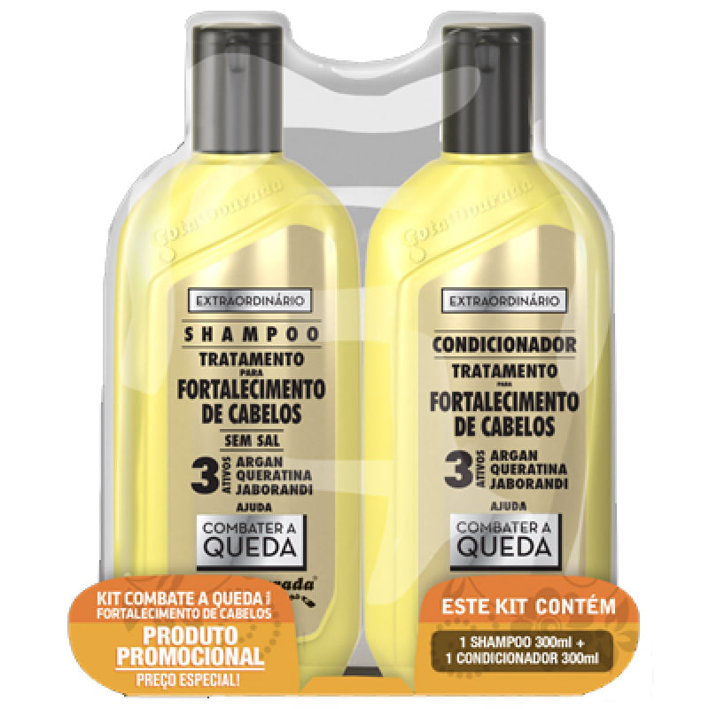 KIT GOTA DOURADA
