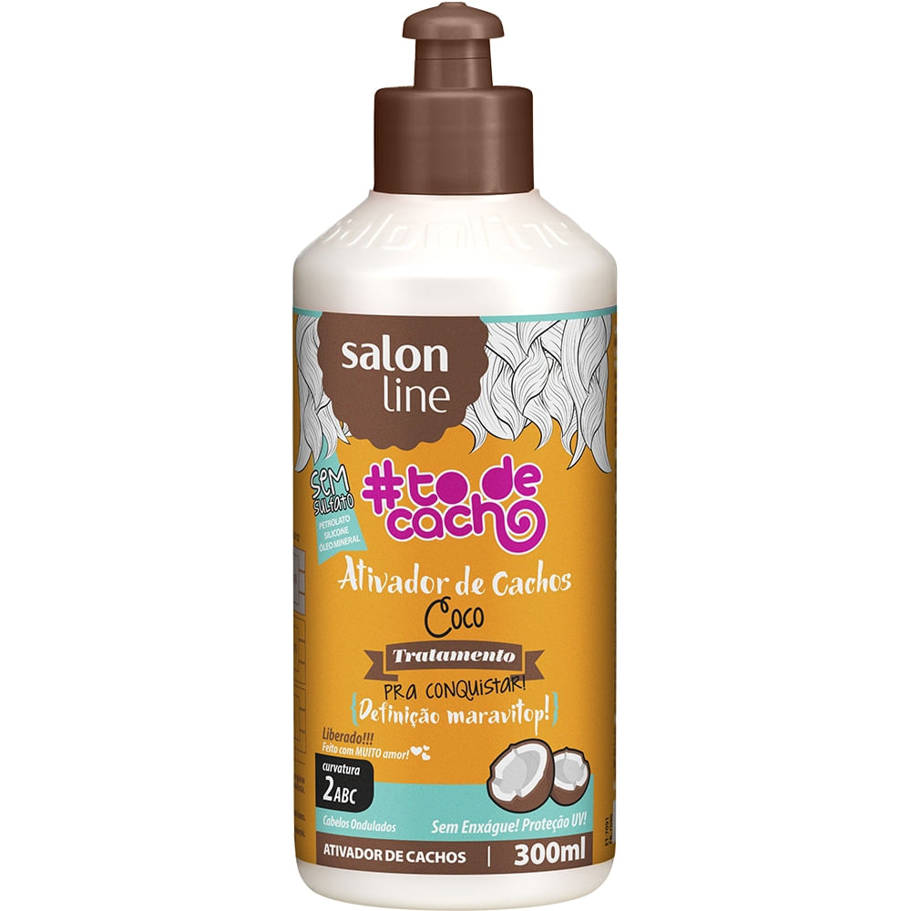 Ativador De Cachos Salon Line Coco Tratamento Para Conquistar Definicao Maravitop 300ml Farma 22