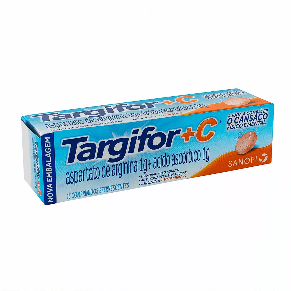 Targifor C 1+1g 16 comprimidos efervescentes - Farma 22