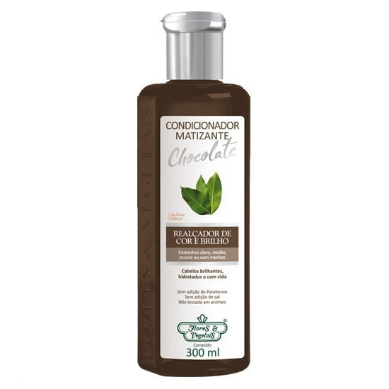 Condicionador Flores e Vegetais Matizante Chocolate 300ml
