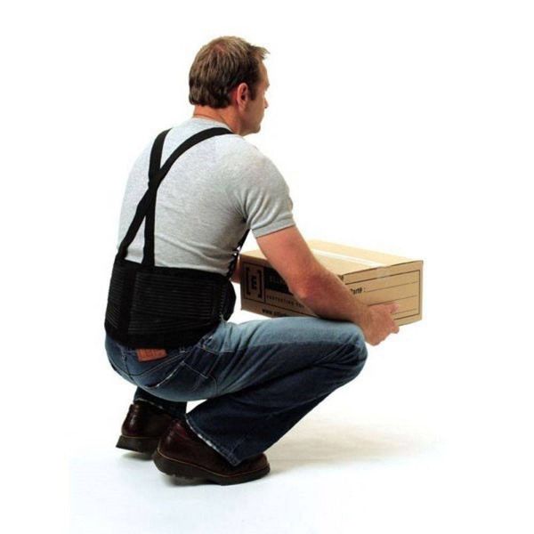Cinta Lombar Ortocenter com Suspensório para Segurança do Trabalho Tamanho G