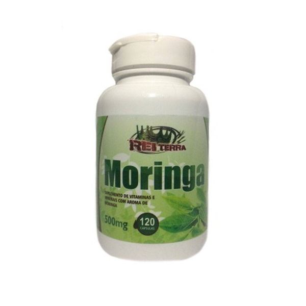 Moringa 500mg Rei Terra 120 Cápsulas