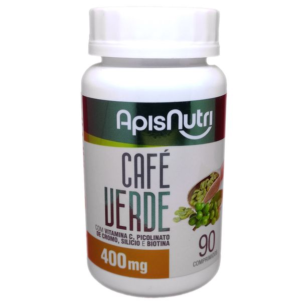 Café Verde 400mg Apis Nutri 90 Comprimidos