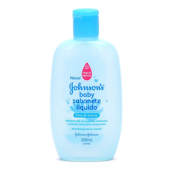 Sabonete Líquido Infantil Johnson's Baby Hora de Brincar 200ml