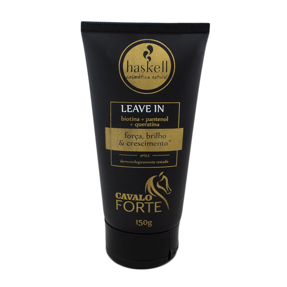 Leave In Haskell Cavalo Forte Resenha Leave In Haskell Cavalo Forte Forca, Brilho & Crescimento 150g - Farma 22