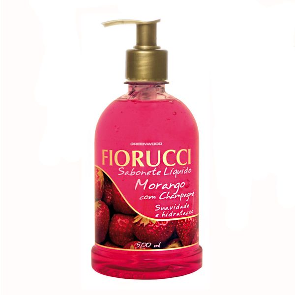 Sabonete Líquido Fiorucci Morango Champagne 500ml