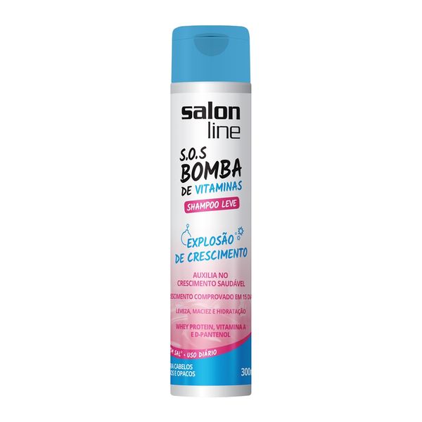 Shampoo Salon Line S.O.S Bomba de Vitaminas Leve 300ml