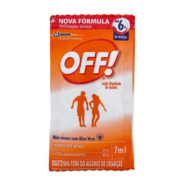 Repelente Off! Family Sachê 7ml