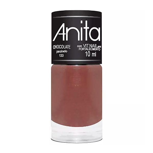 Esmalte Anita Cor Chocolate Perolado 10ml