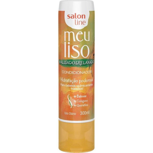 Condicionador Salon Line Meu Liso Alisado E Relaxado 300 mL