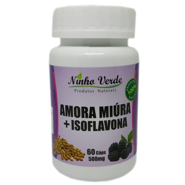 Amora Miúra + Isoflavona Ninho Verde 60 cápsulas