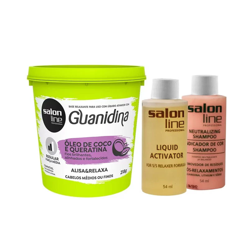 S.LINE RELAX GUANI OLEO DE COCO E QUERATINA