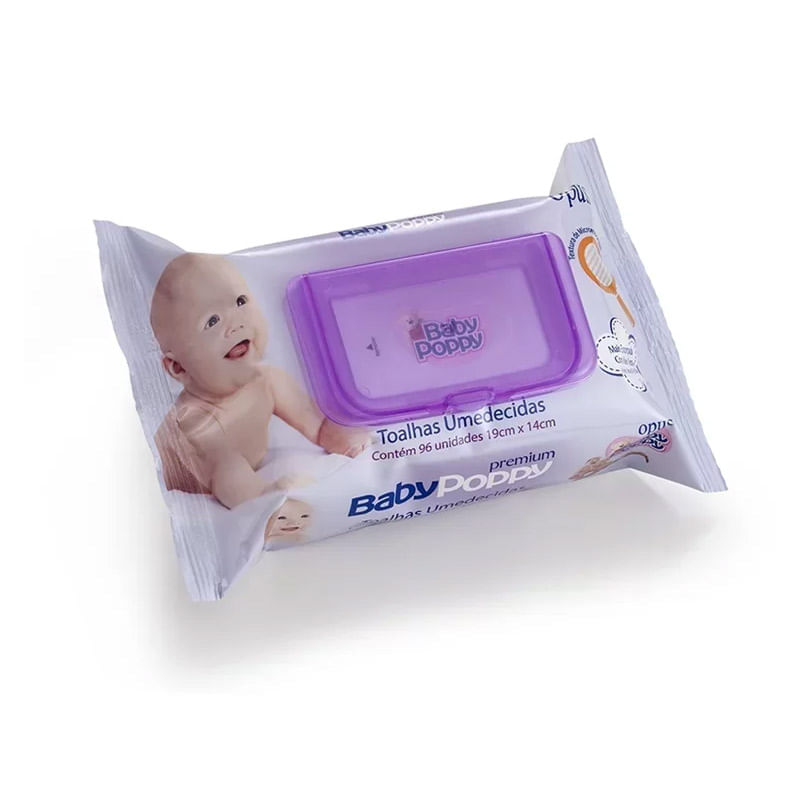 TOALHAS BABYPOPPY C/96 PREMIUM