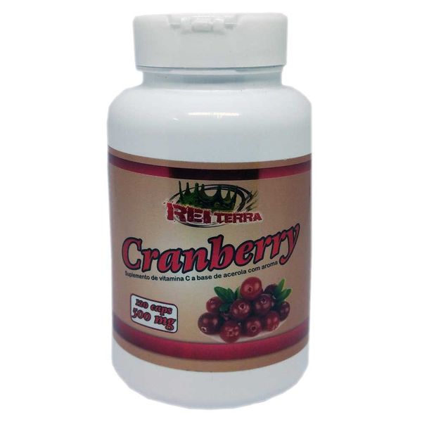Cranberry 500mg Rei Terra 120 cápsulas