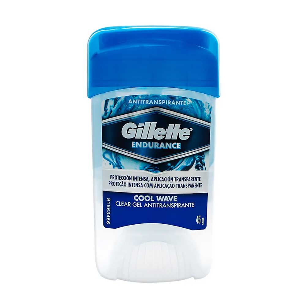 Desodorante Gillette Clear Gel Cool Wave Stick Antitranspirante 45g